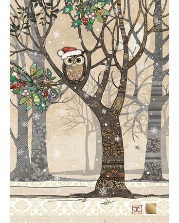 Bug Art Santa Owl Tree Gifts