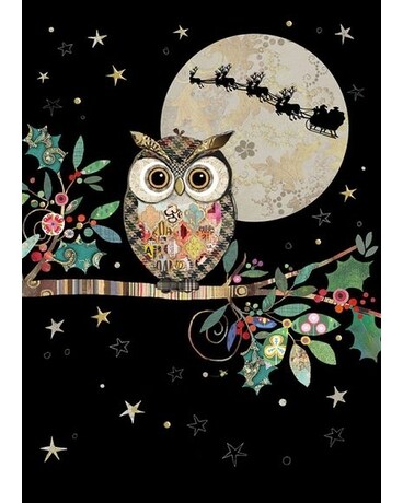 Bug Art Christmas Owl Gifts