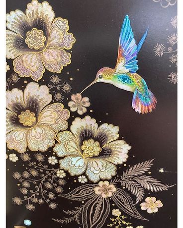Bug Art Blue Hummingbird Gifts