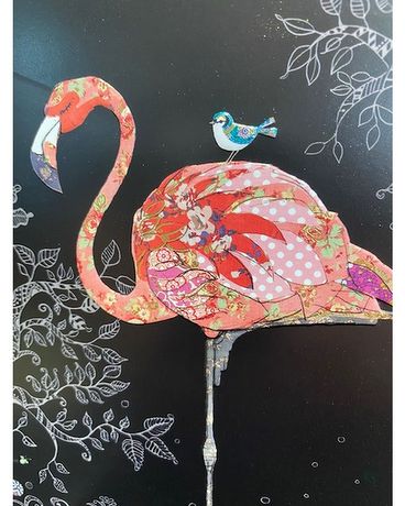 Bug Art Pink Flamingo Gifts