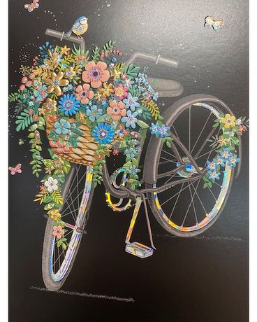 Bug Art Flower Bike Gifts