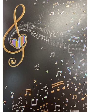 Bug Art Music Clef Gifts