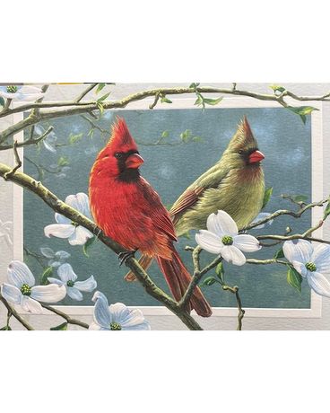 Cardinals in Dogwood Gifts