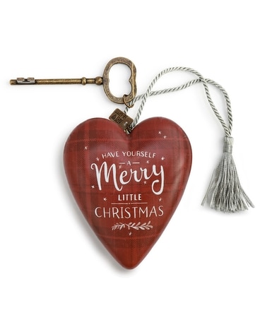 Merry Little Christmas Art Heart Gifts