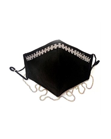 Wild Thing Mask - SIlver Black Gifts