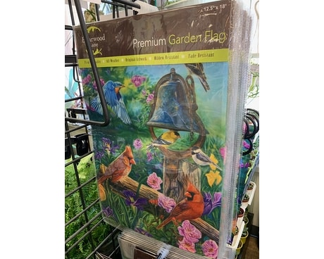 Garden Flag - Birds and Bell Gifts