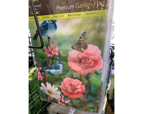 Garden Flag - Birds, Butterfly and Flowers Gifts