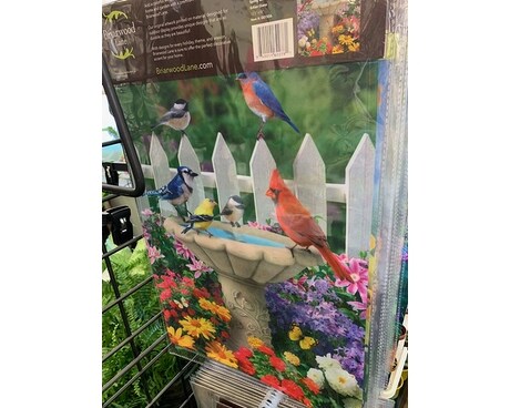 Garden Flag - Bird Bath Gifts