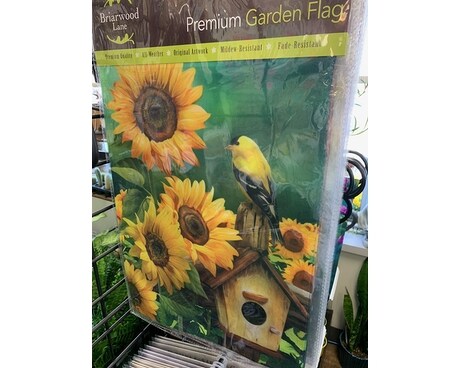 Garden Flag - Bird and Sunflowers Gifts