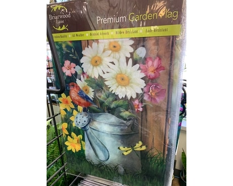 Garden Flag - Daisies in Watering Can Gifts