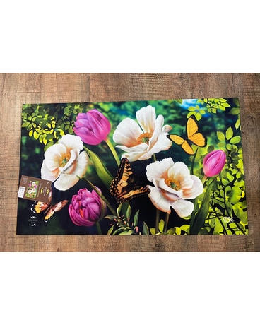 Mat - Butterflies and Tulips Gifts