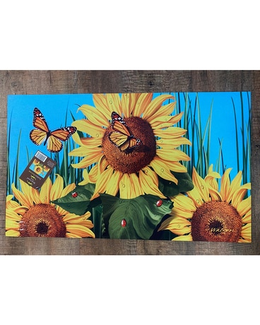 Mat - Butterflies and Sunflowers Gifts