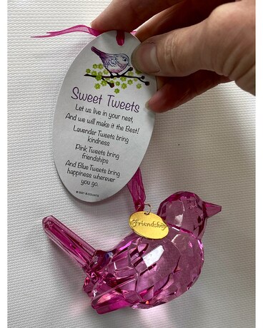 Pink Bird Ornament Gifts