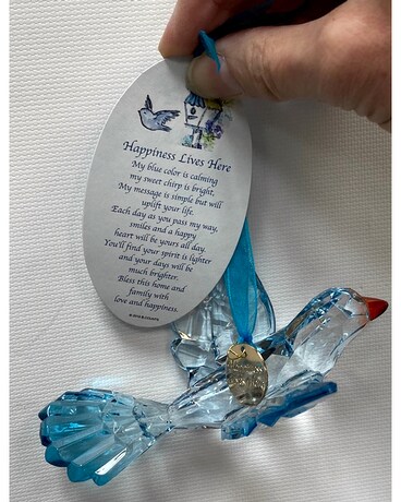 Blue Bird Ornament Gifts