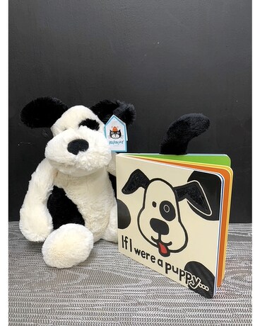 Jellycat Plush Puppy and Book Set Gifts