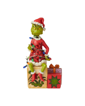 Jim Shore's Grinch on Present Gifts