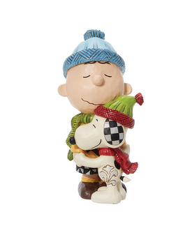 Jim Shore's Snoopy & Charlie Brown Hugging Gifts