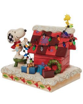 Jim Shore's Snoopy with WS Decorating Dog Gifts