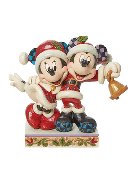 Jim Shore's Mickey & Minnie Santas Gifts