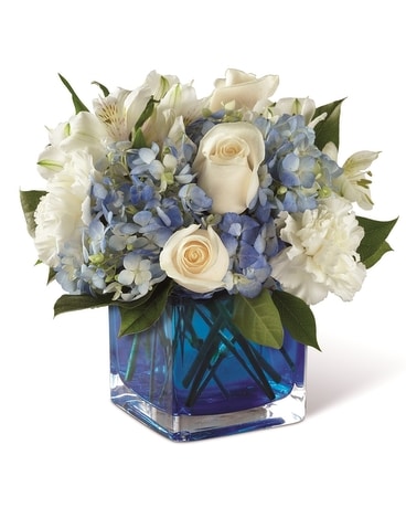 Captivating Cobalt Bouquet Flower Arrangement