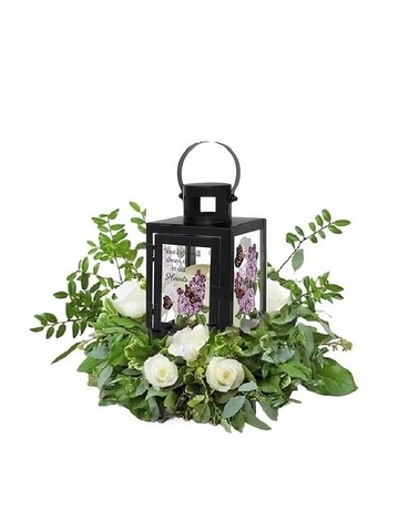 In Our Hearts Lantern Arrangement - 57617 Gifts