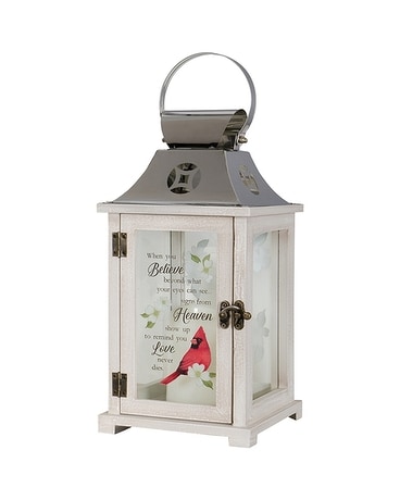 Cardinal Lantern - 12718 Gifts