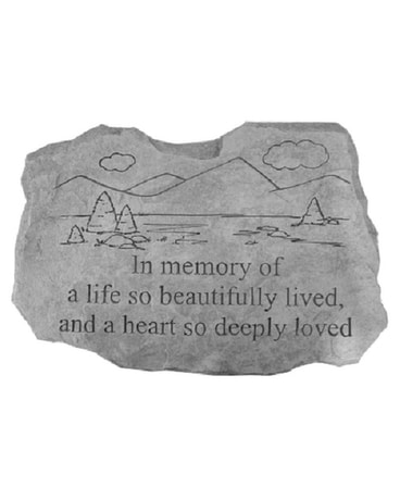 In Memory of a Life - Memorial Stone Gifts