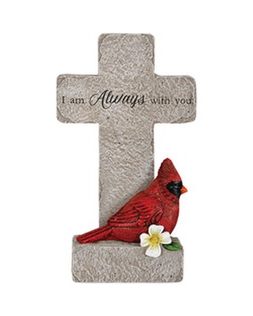 Memorial Cross with Cardinal - 12713 Gifts