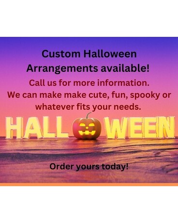 Large Halloween Arrangement Flower Arrangement