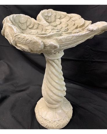 Angel Wing Birdbath Custom product