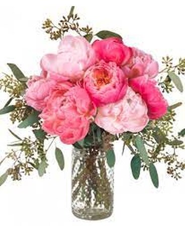 Peony Perfection Flower Arrangement