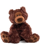 12" Chocolate Brown Bear size,  inches height and  inches wide.