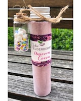 Unicorn Cocoa size,  inches height and  inches wide.