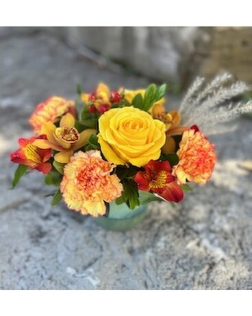 Fallen Leaves Flower Arrangement