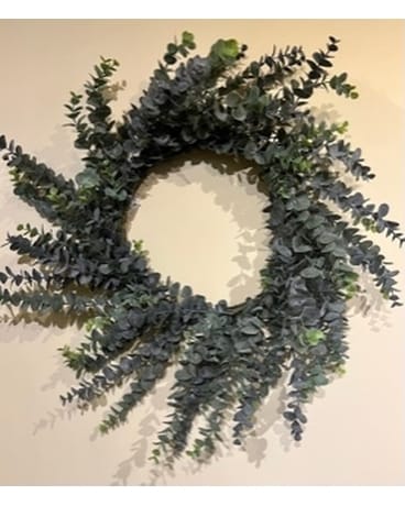 Faux Eucalyptus Wreath Wreath