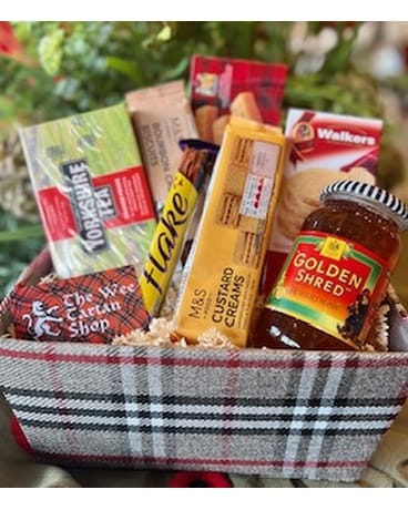 The Wee Tartan Gift Basket Gift Basket