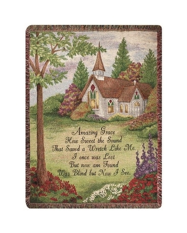 Amazing Grace Tapestry Afghan Gifts