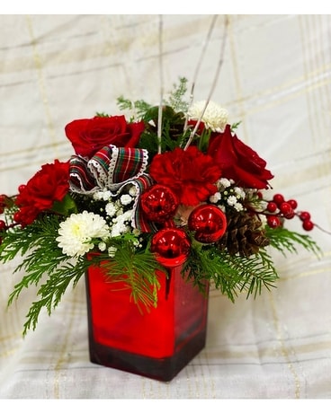 Dear Santa Flower Arrangement