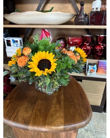 Happy Sunflowers Flower Arrangement