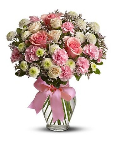 Cotton Candy Flower Arrangement