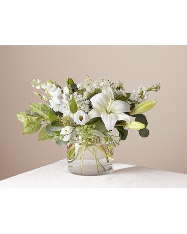 Morning Mist Flower Arrangement