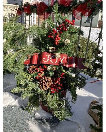 Classic Holiday Porch Pots Custom product