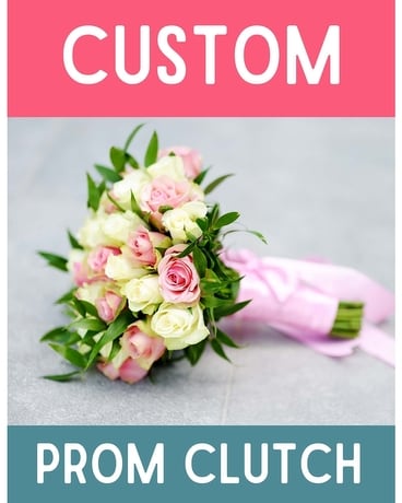 Custom Prom Clutch Bouquet