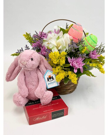 Hop Into Spring Easter Bundle Flower Arrangement