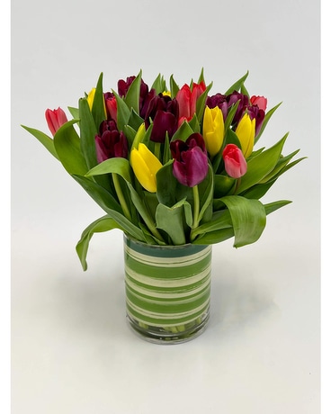 Sweet Tulips Flower Arrangement