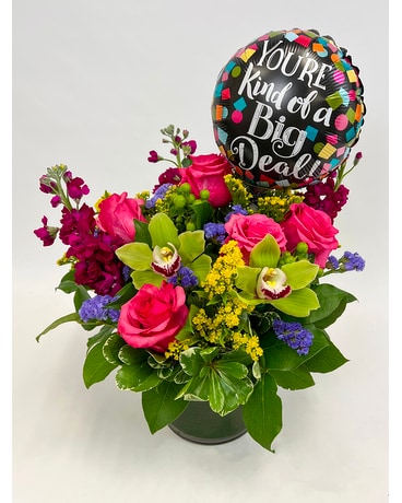 Kaleidoscope for Admin Day Flower Arrangement