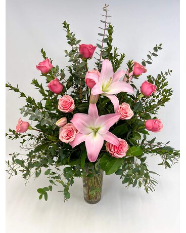 Luxury Rose Arrangement - Pink