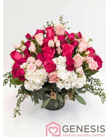 Precious Pinks Premium Flower Arrangement