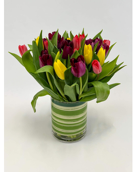 Sweet Tulips Flower Arrangement