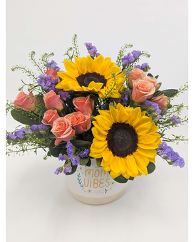 Mom Vibes Flower Arrangement